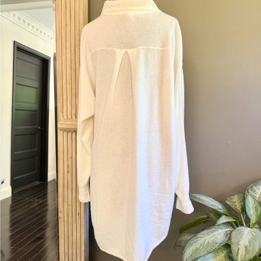 Reiss Off-White Wool Blend Shirt - Picture 4 of 8